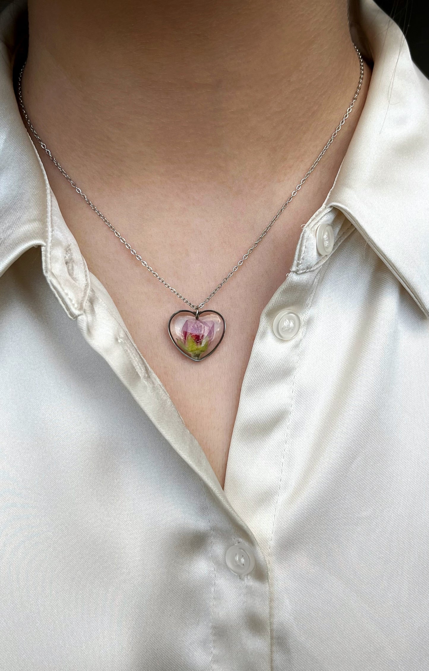 Apple blossom pendants