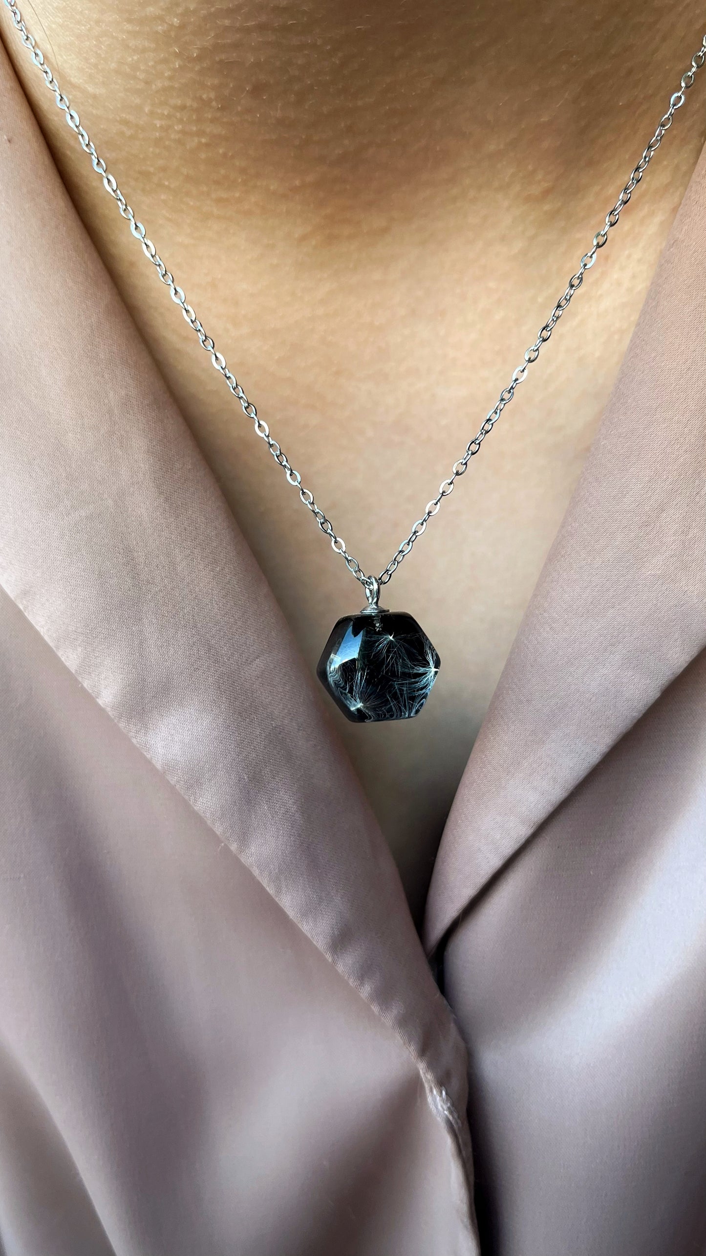 Dandelion pendant