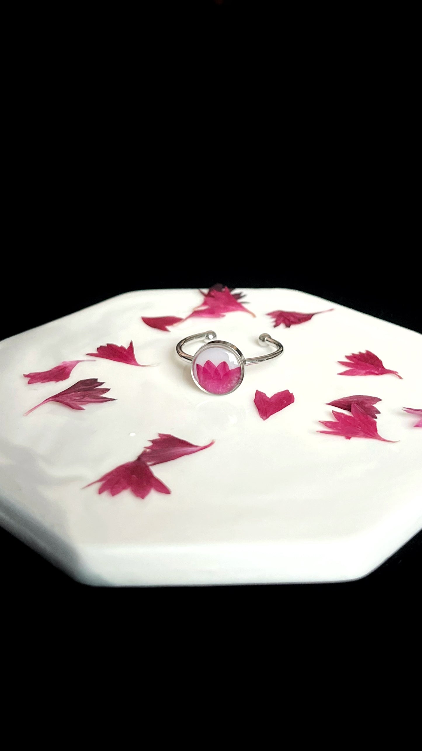 Cornflower ring