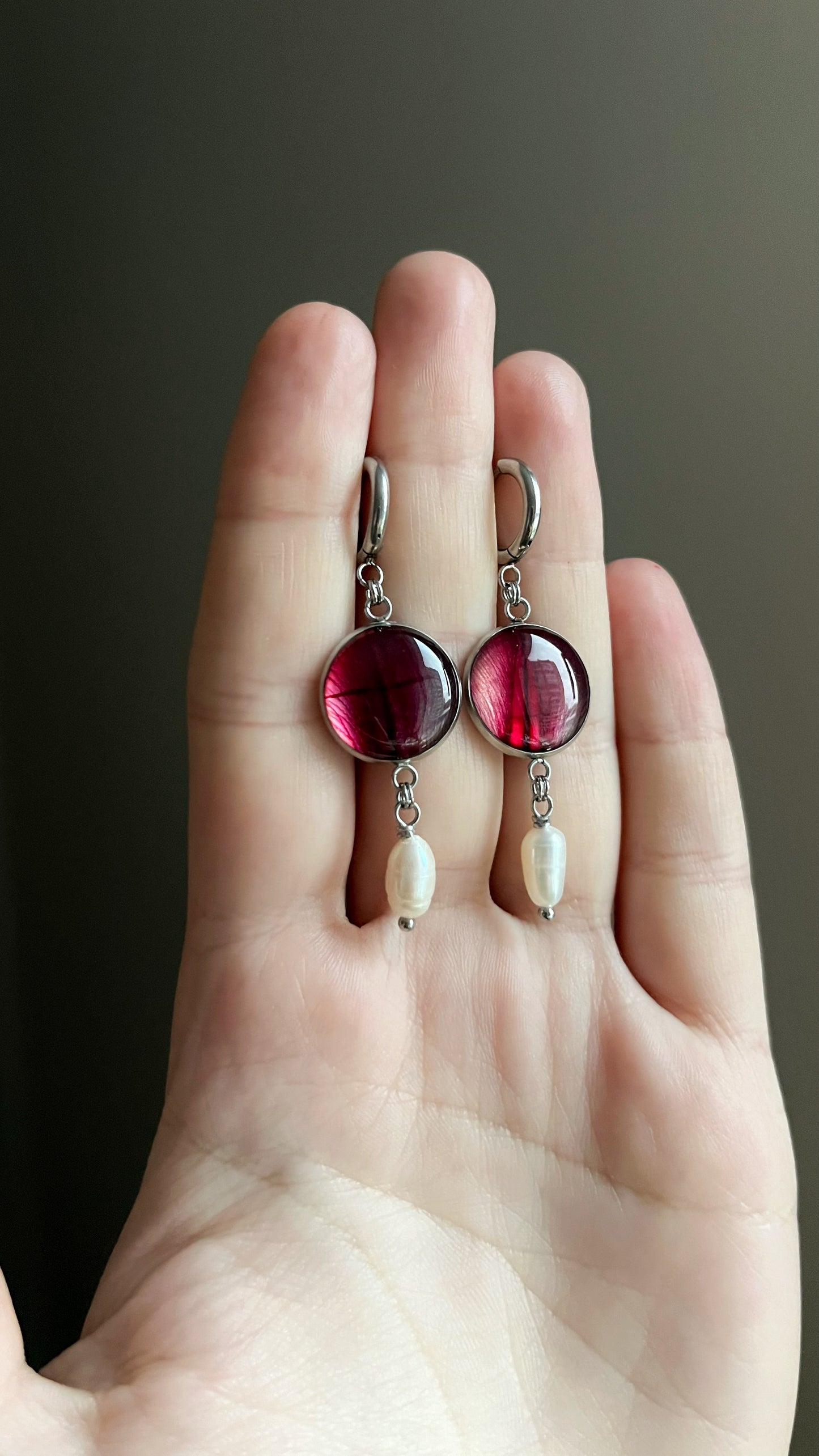 Tulip earrings