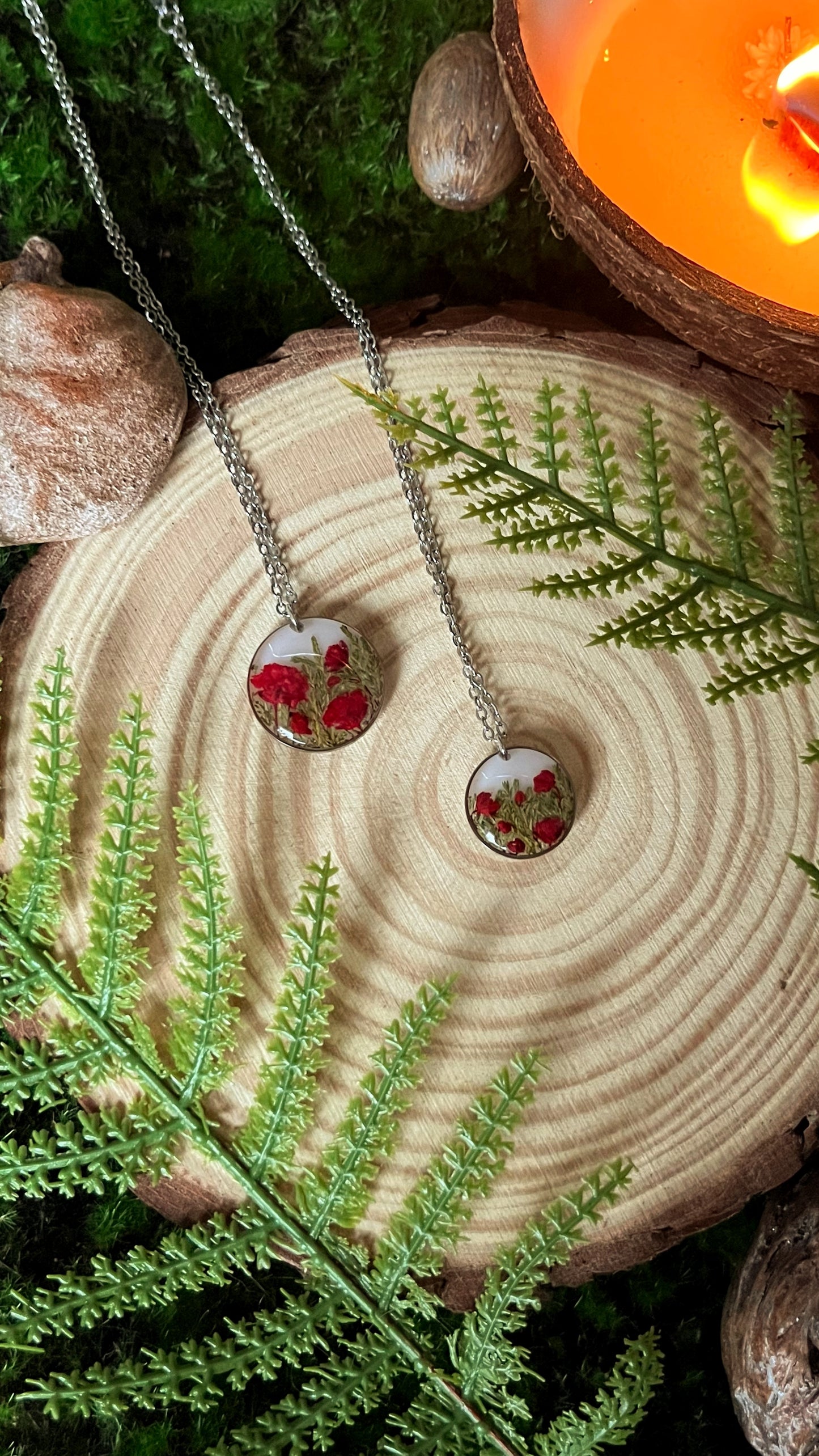 Winter pendants