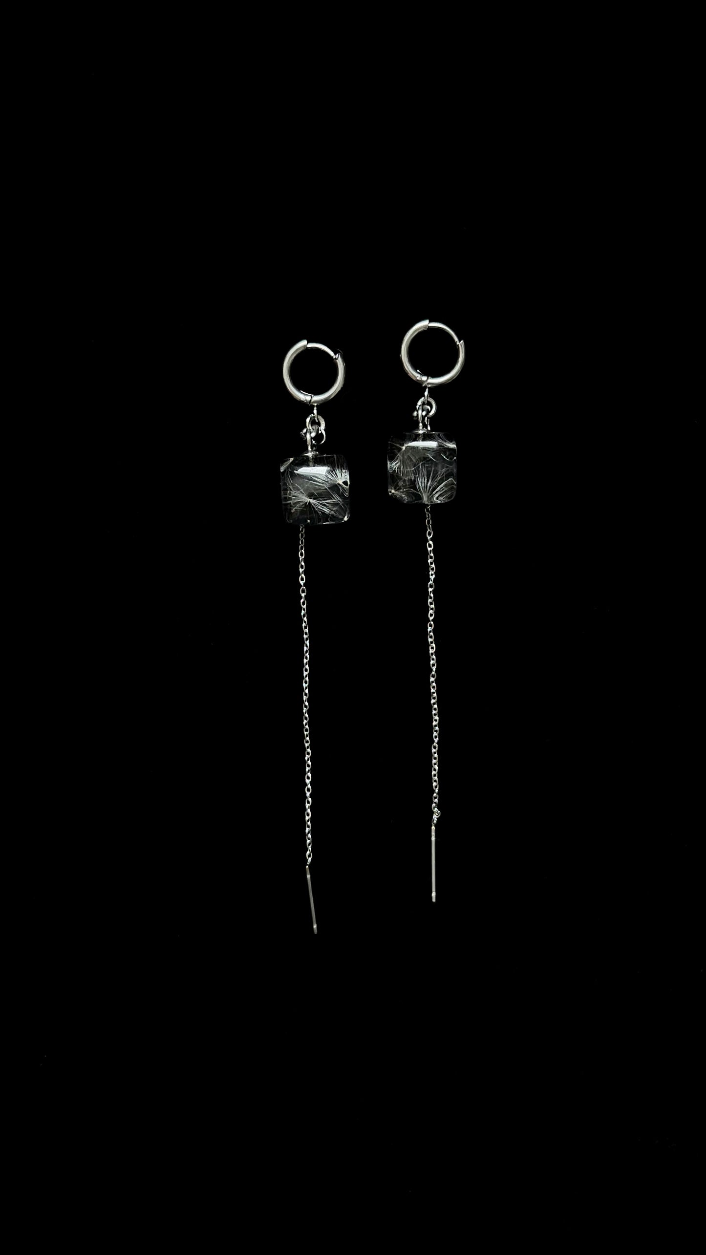 Dandelion earrings