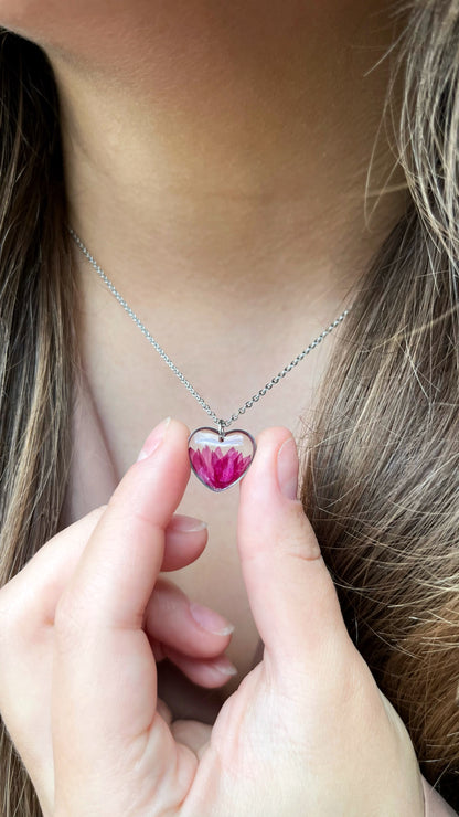 Cornflower pendant