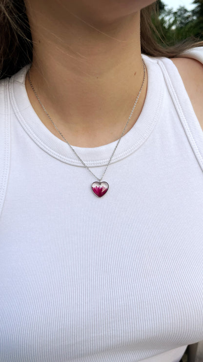 Cornflower pendant