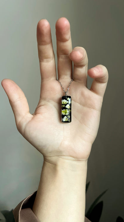 Baby’s breath pendant