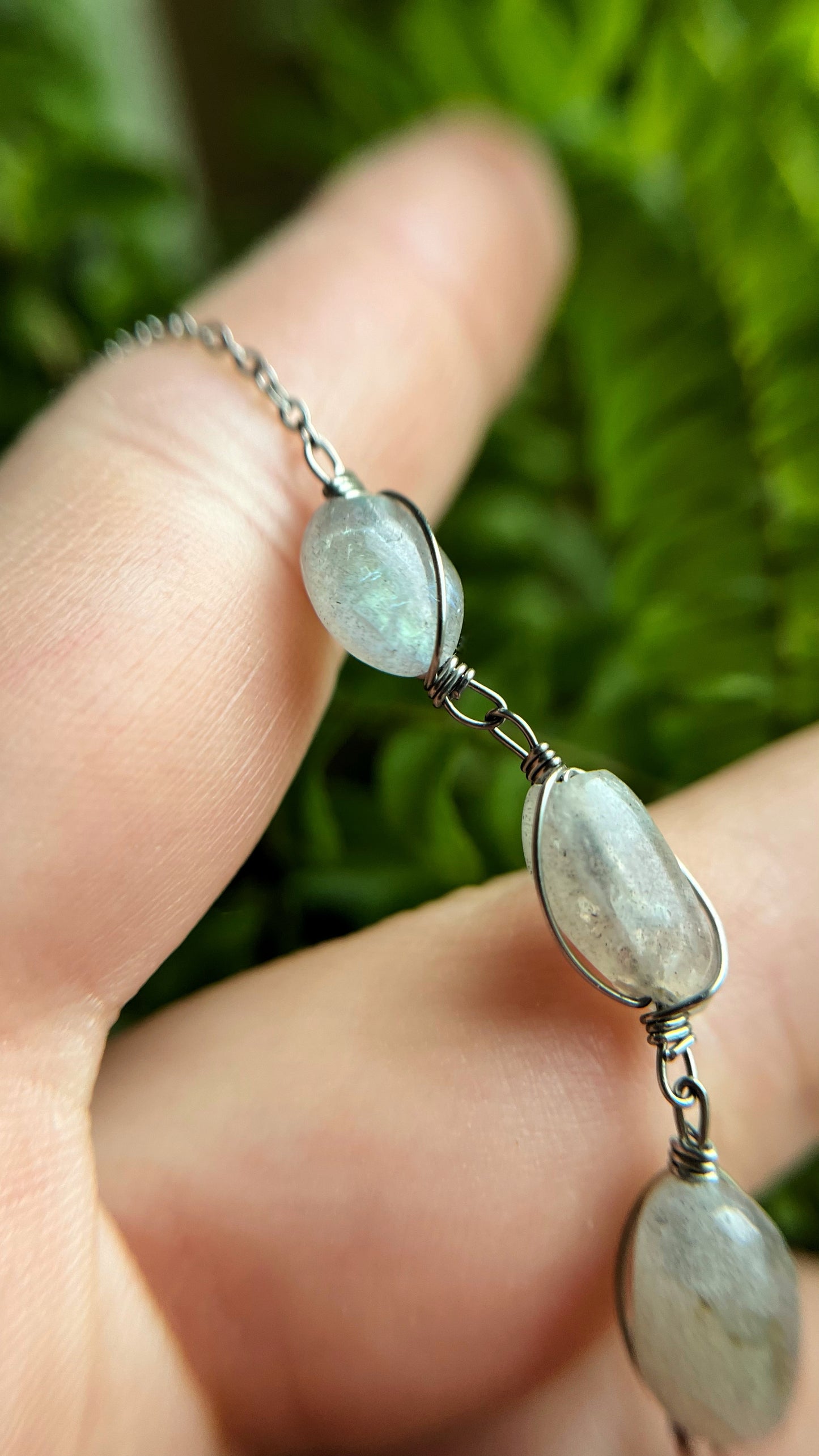 Labradorite necklace