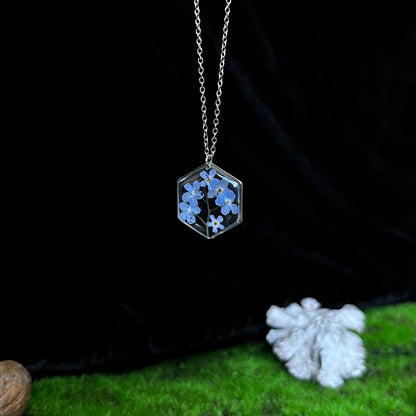 Forget-me-not pendant