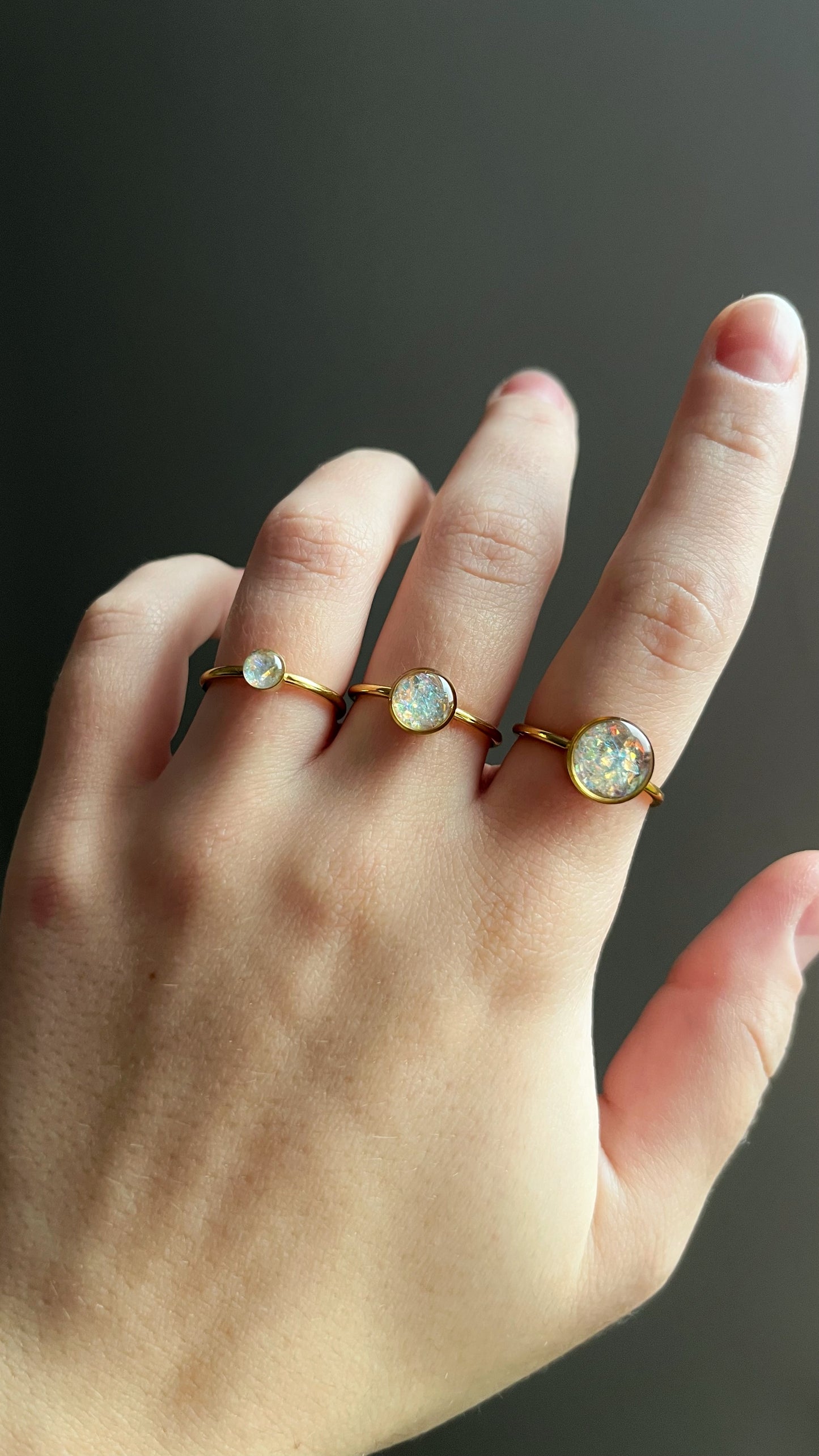 Shiny rings