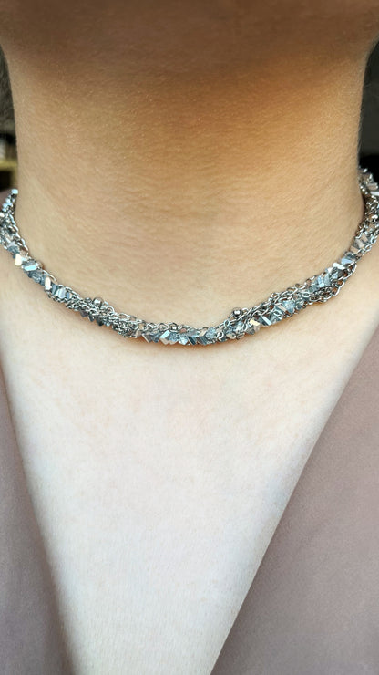 Silver necklace