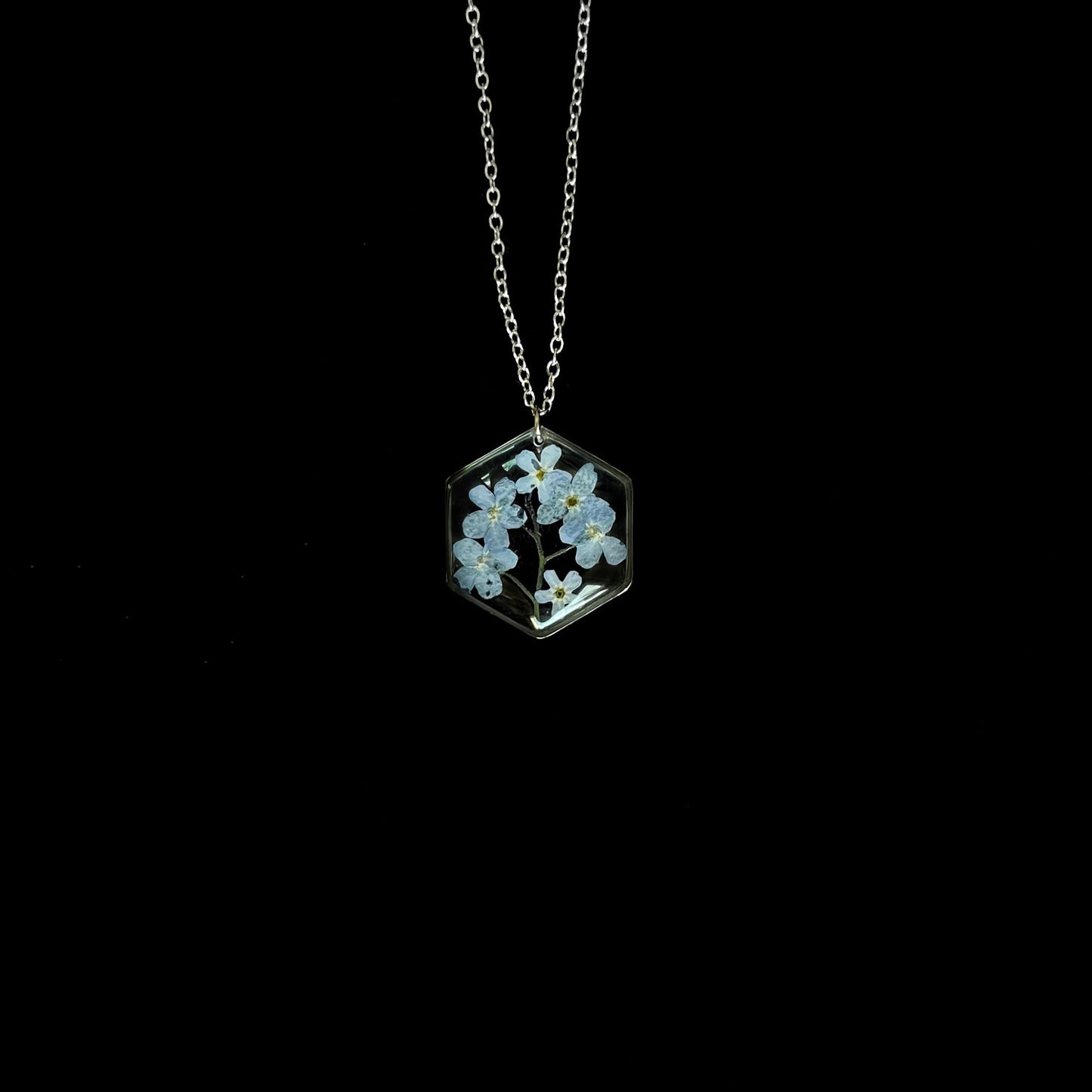 Forget-me-not pendant
