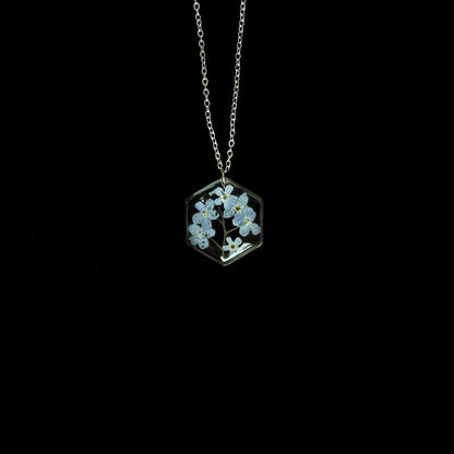 Forget-me-not pendant
