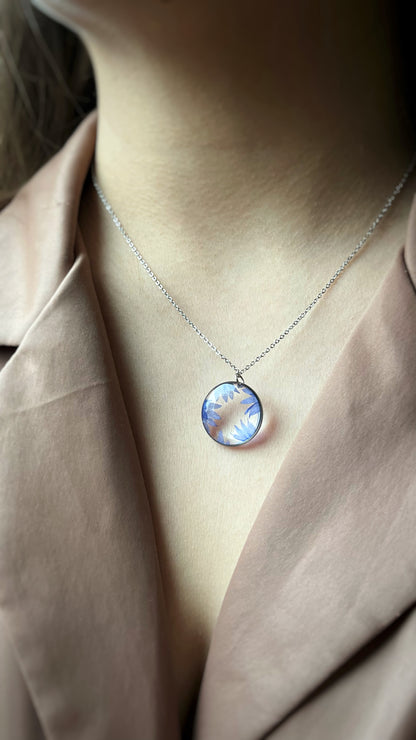 Cornflower pendant