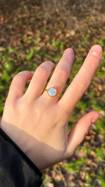 Forget-me-not ring