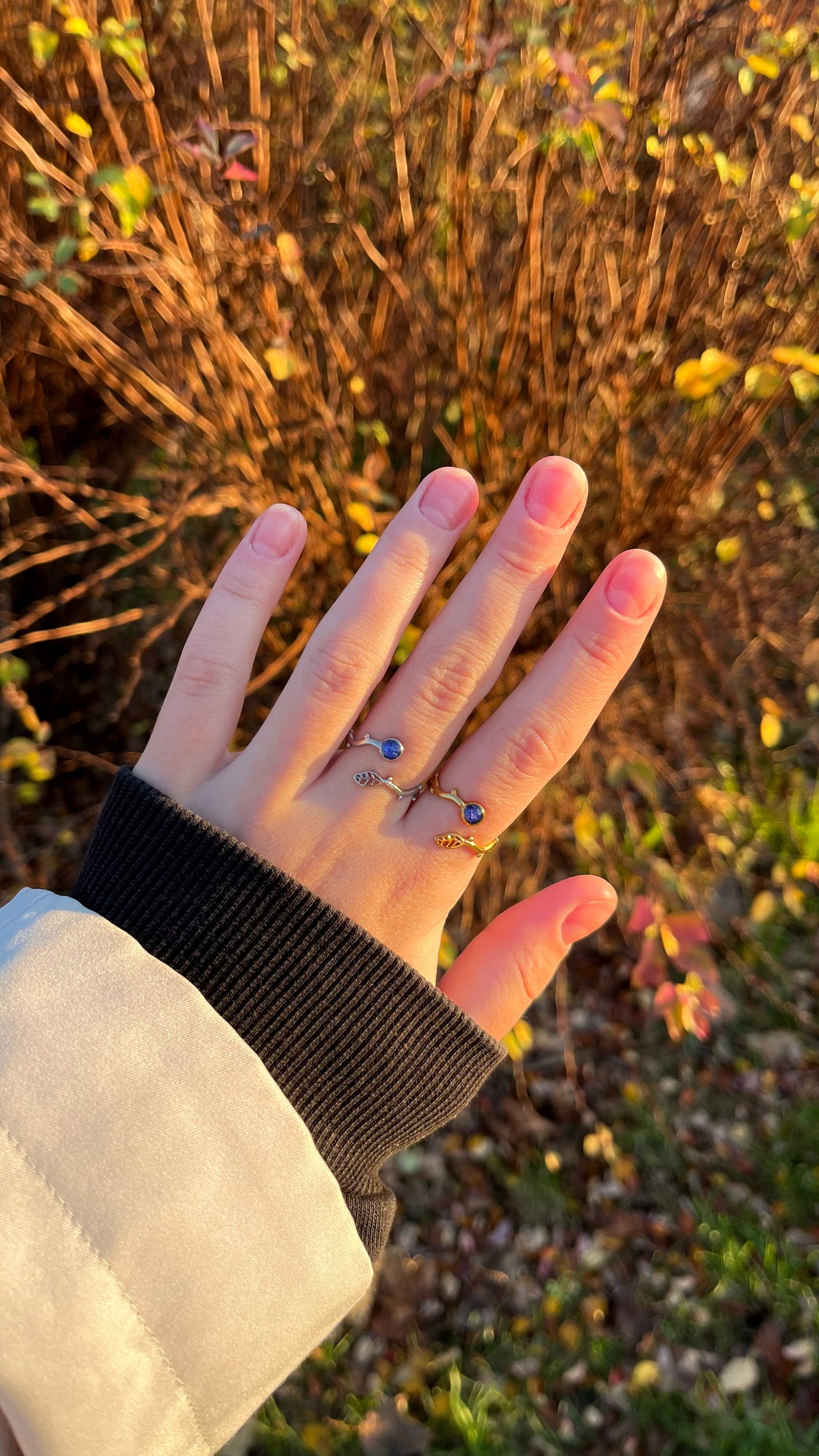 Cornflower ring