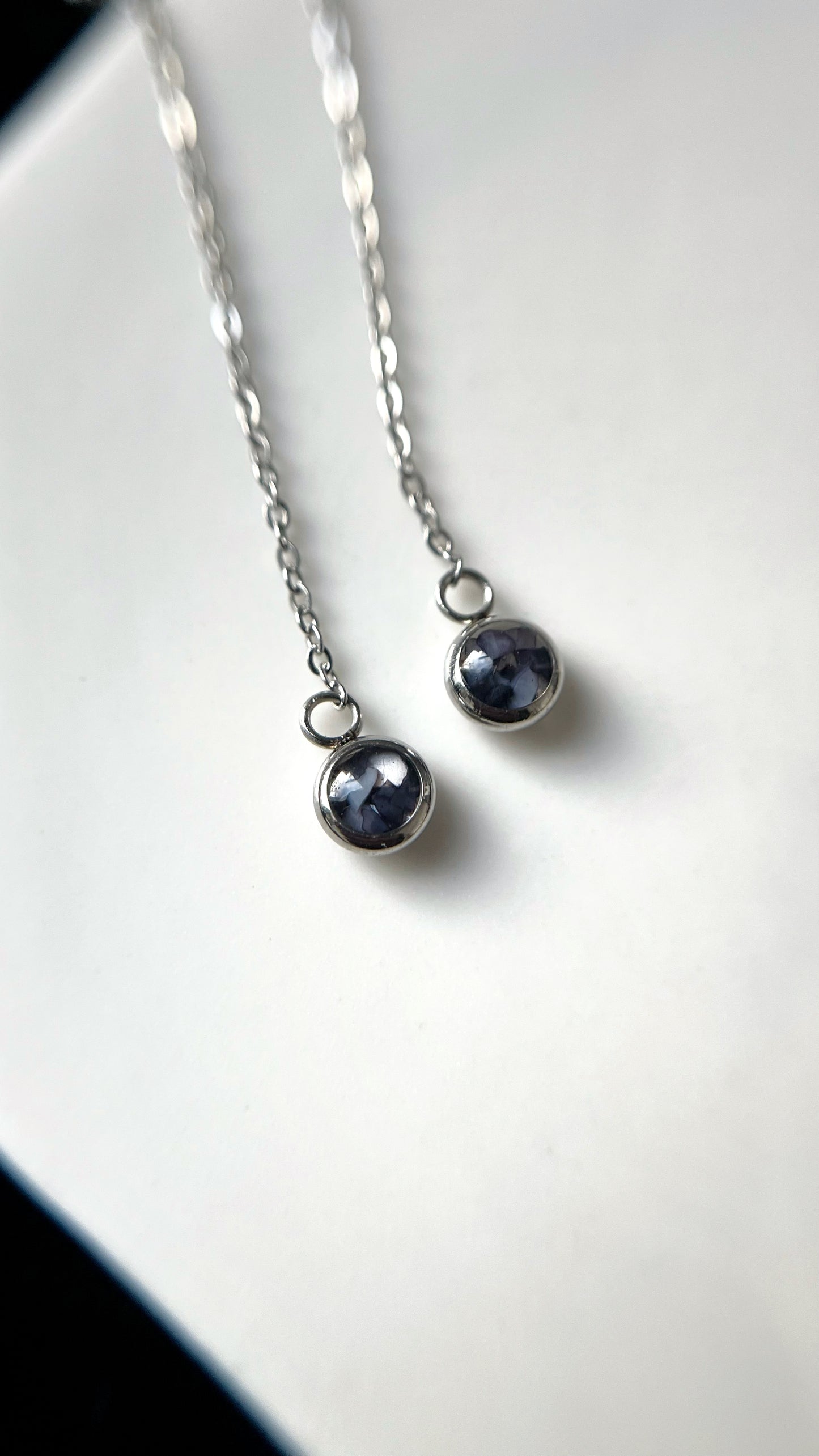Mother-of-pearl earrings