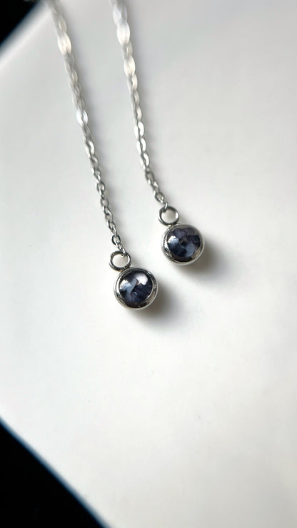 Mother-of-pearl earrings