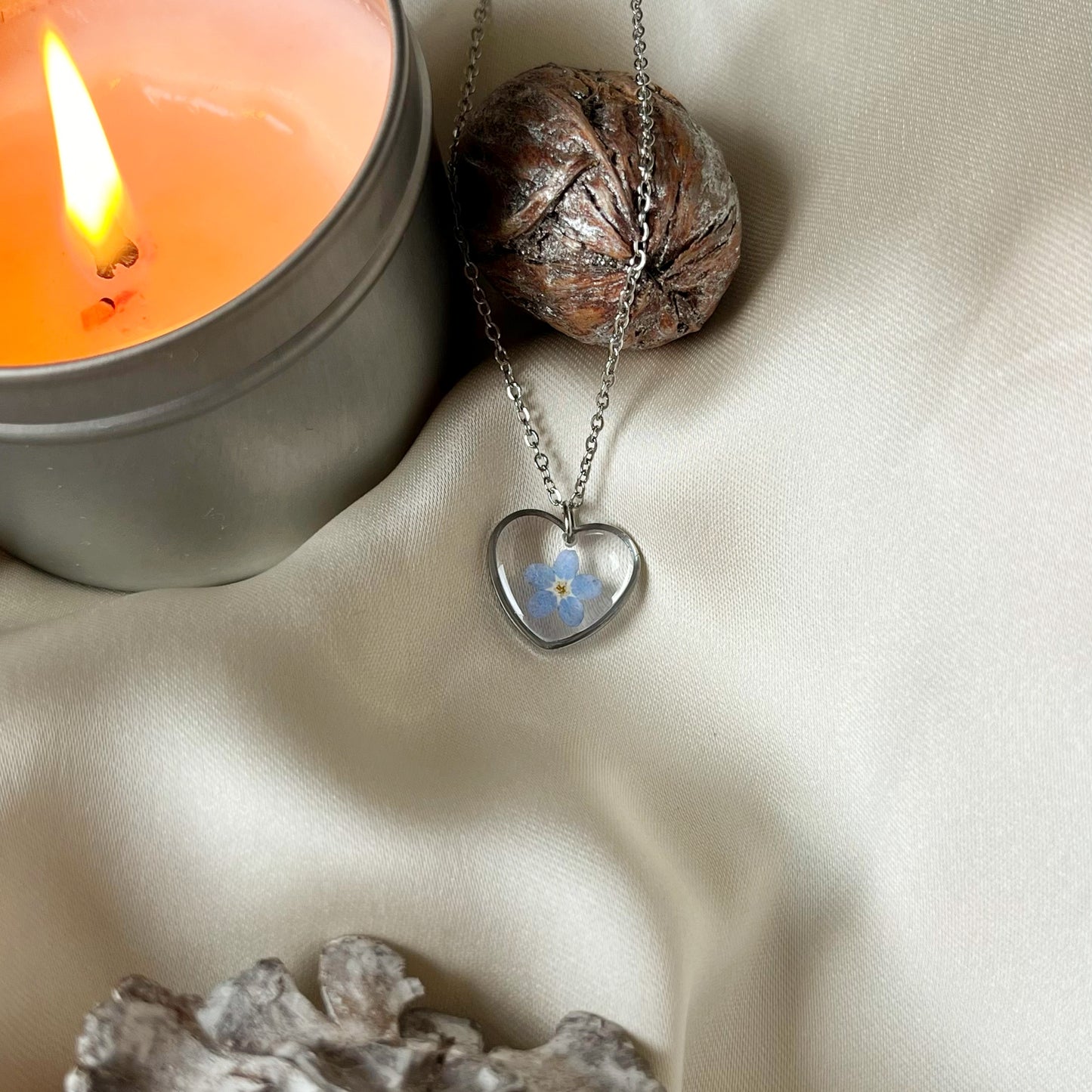 Forget-me-not pendant