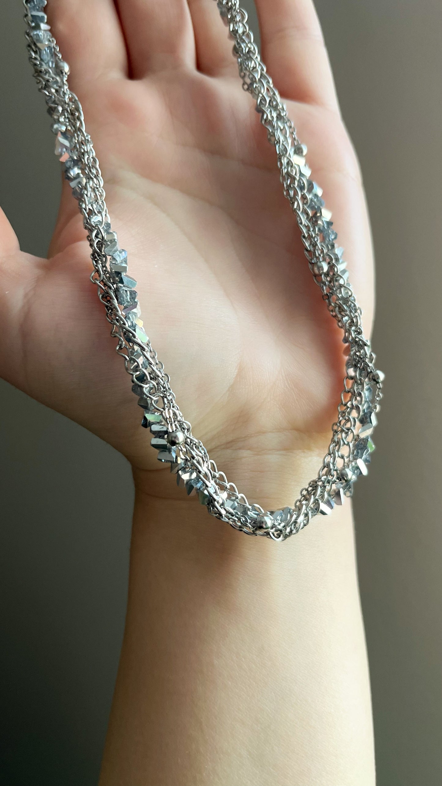 Silver necklace