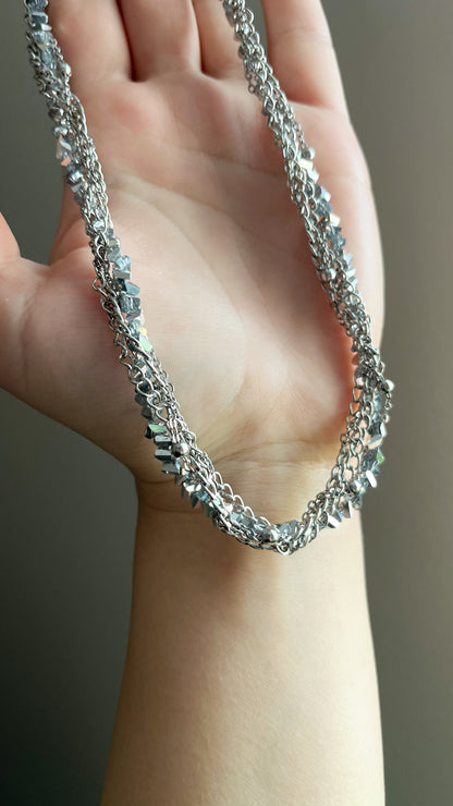 Silver necklace