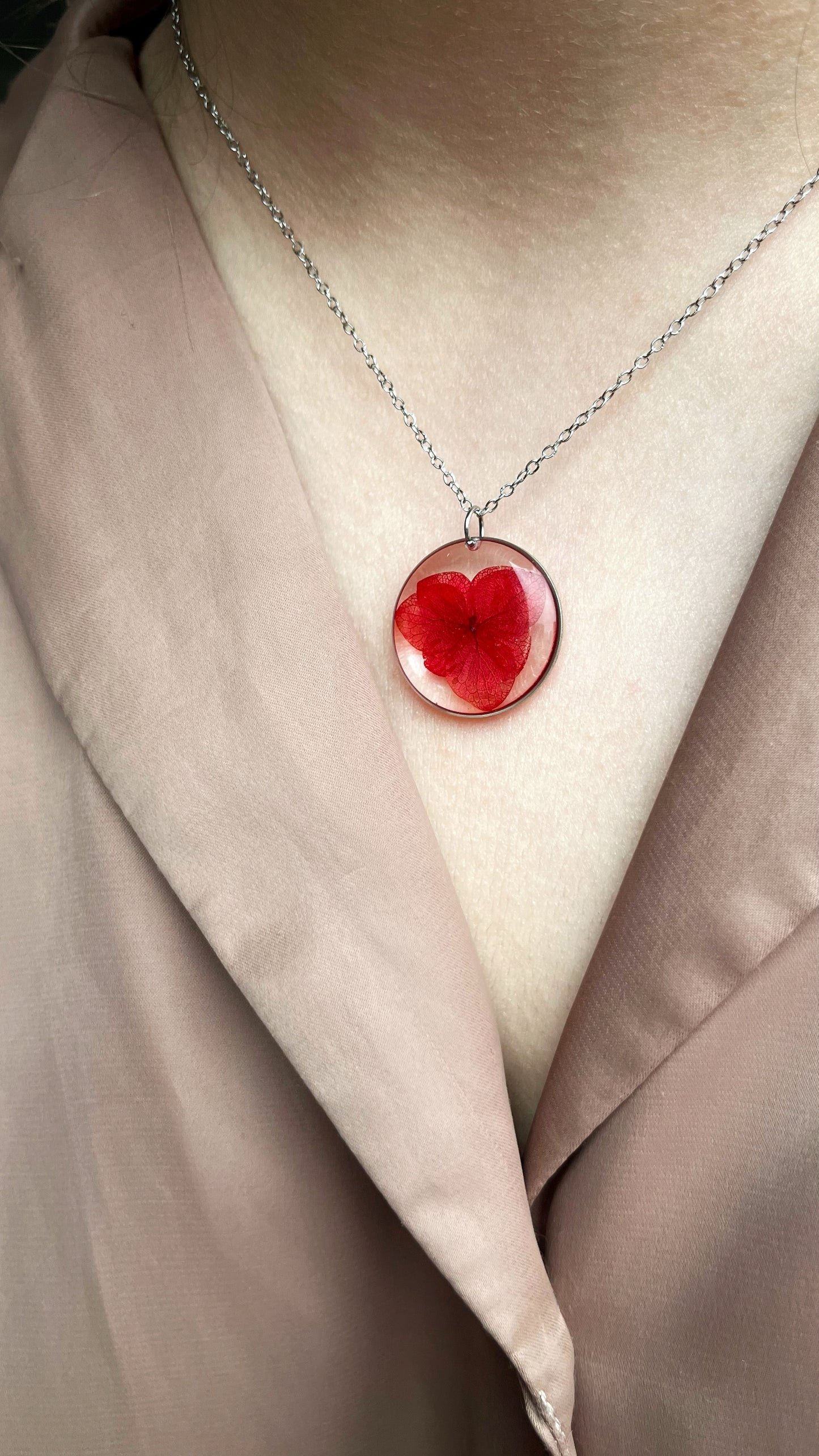 Hydrangea pendant