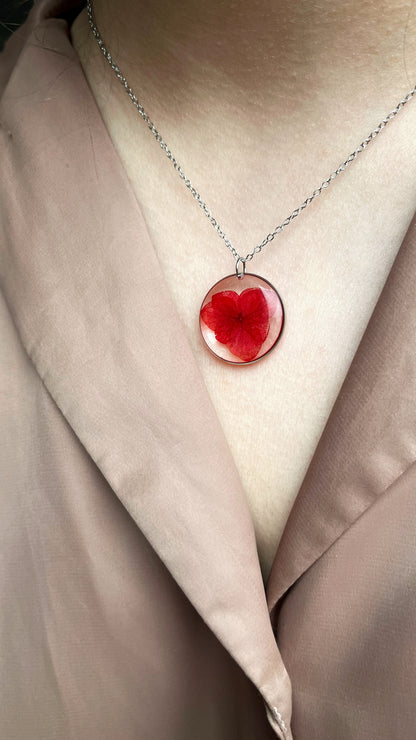 Hydrangea pendant