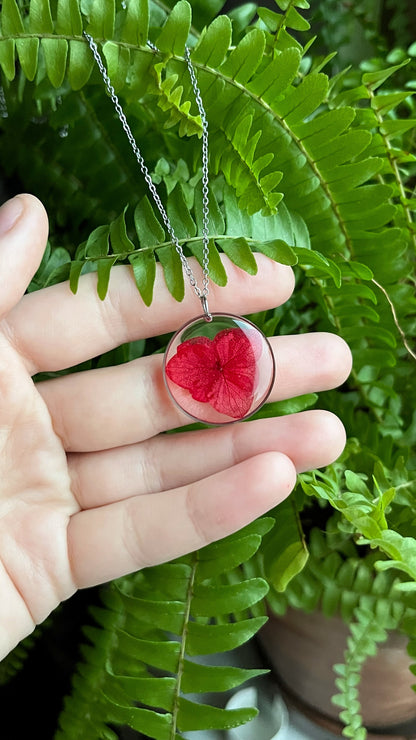 Hydrangea pendant