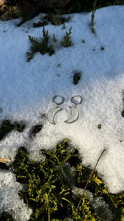 Dandelion earrings