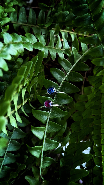 Cornflower rings