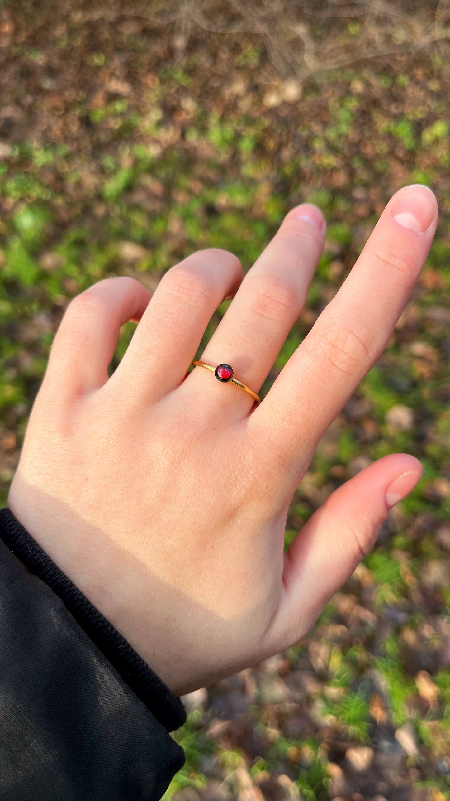 Baby’s breath ring