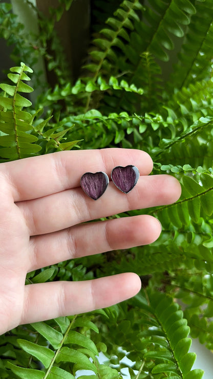 Tulip stud earrings