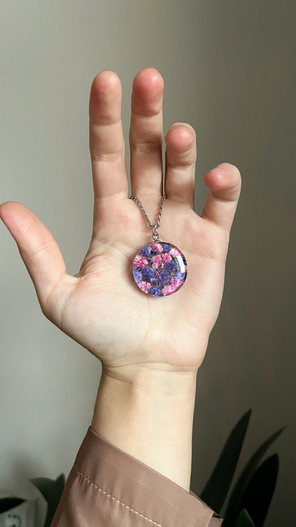 Baby’s breath pendant