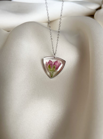 Apple blossom pendants