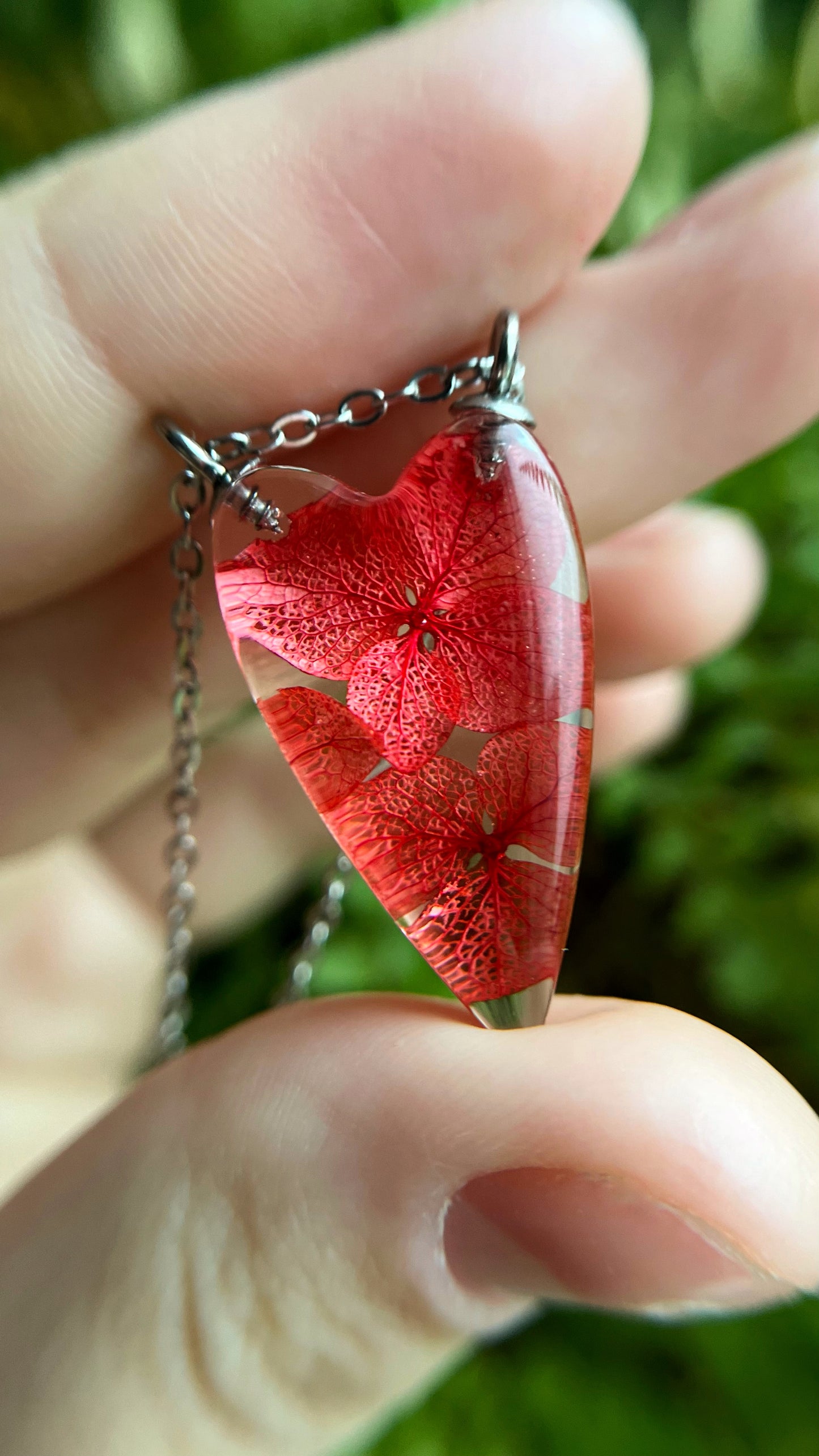 Hydrangea pendant
