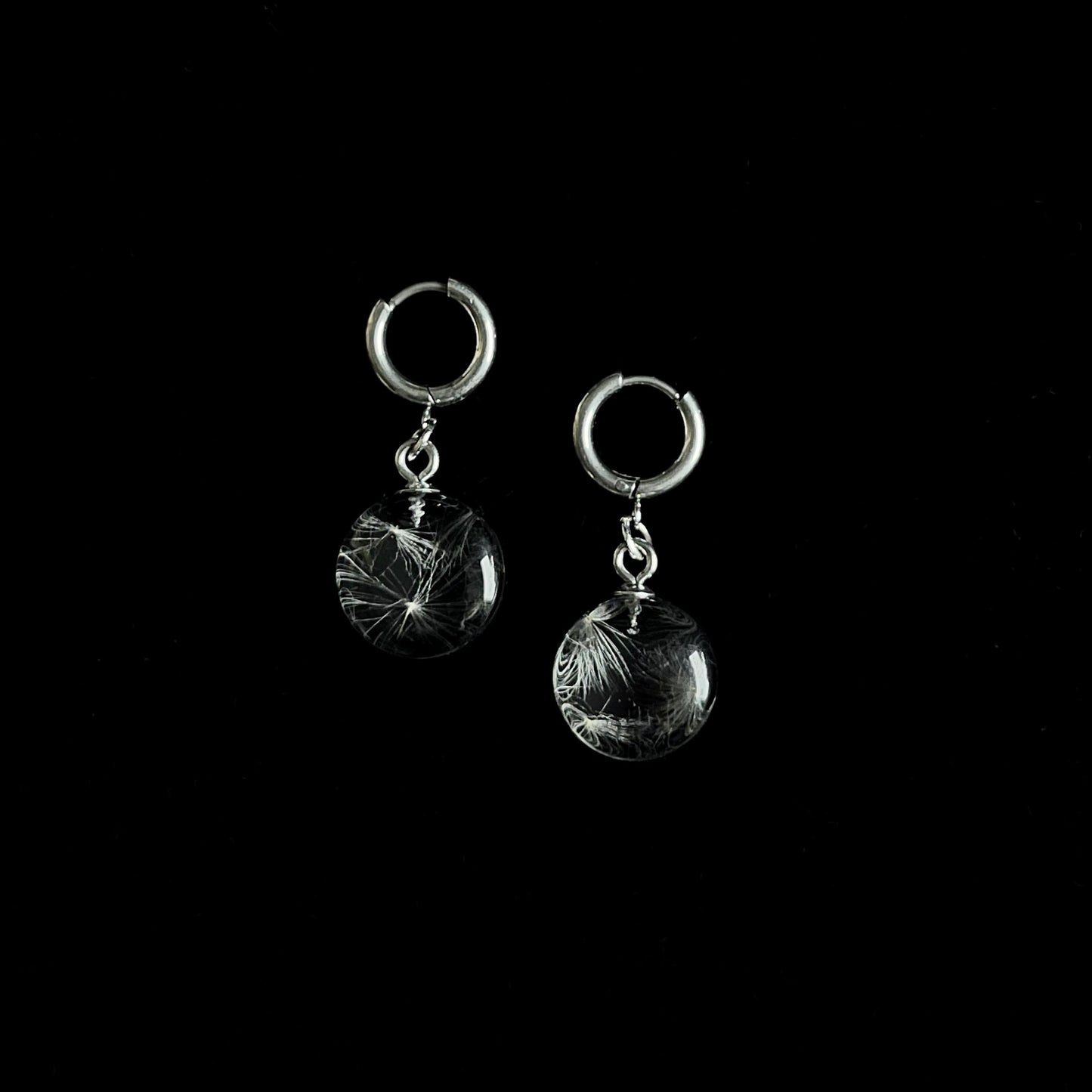Dandelion earrings