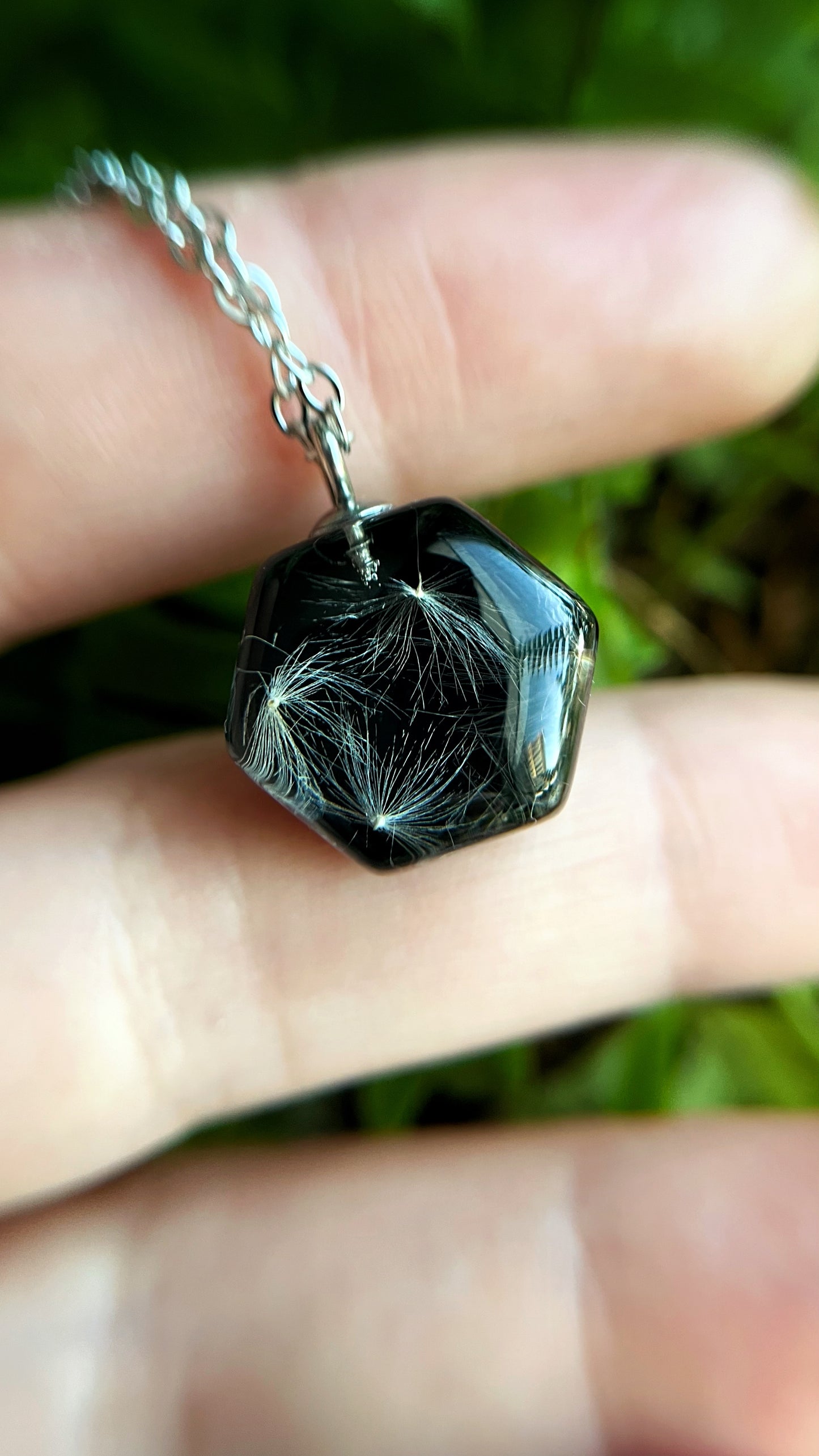 Dandelion pendant