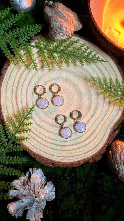 Forget-me-not earrings
