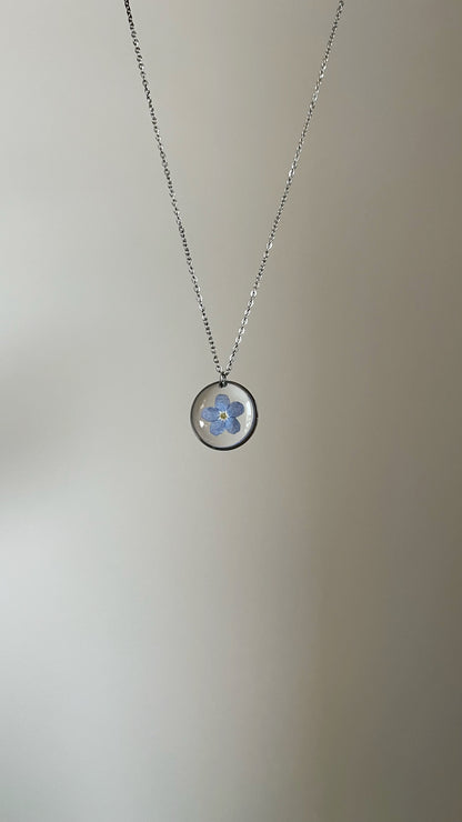 Forget-me-not pendant
