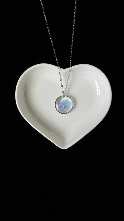 Forget-me-not pendant