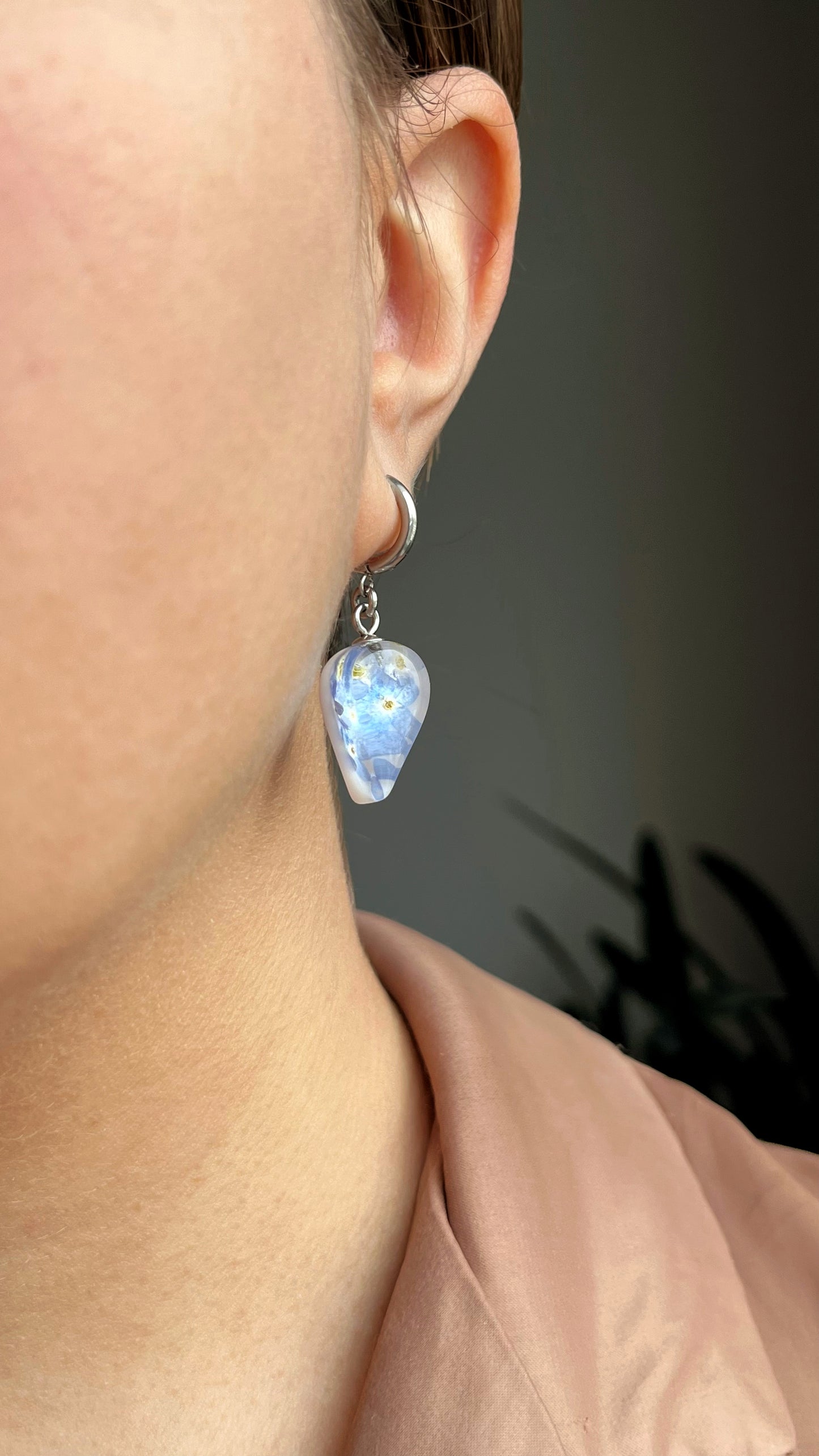 Forget-me-not earrings