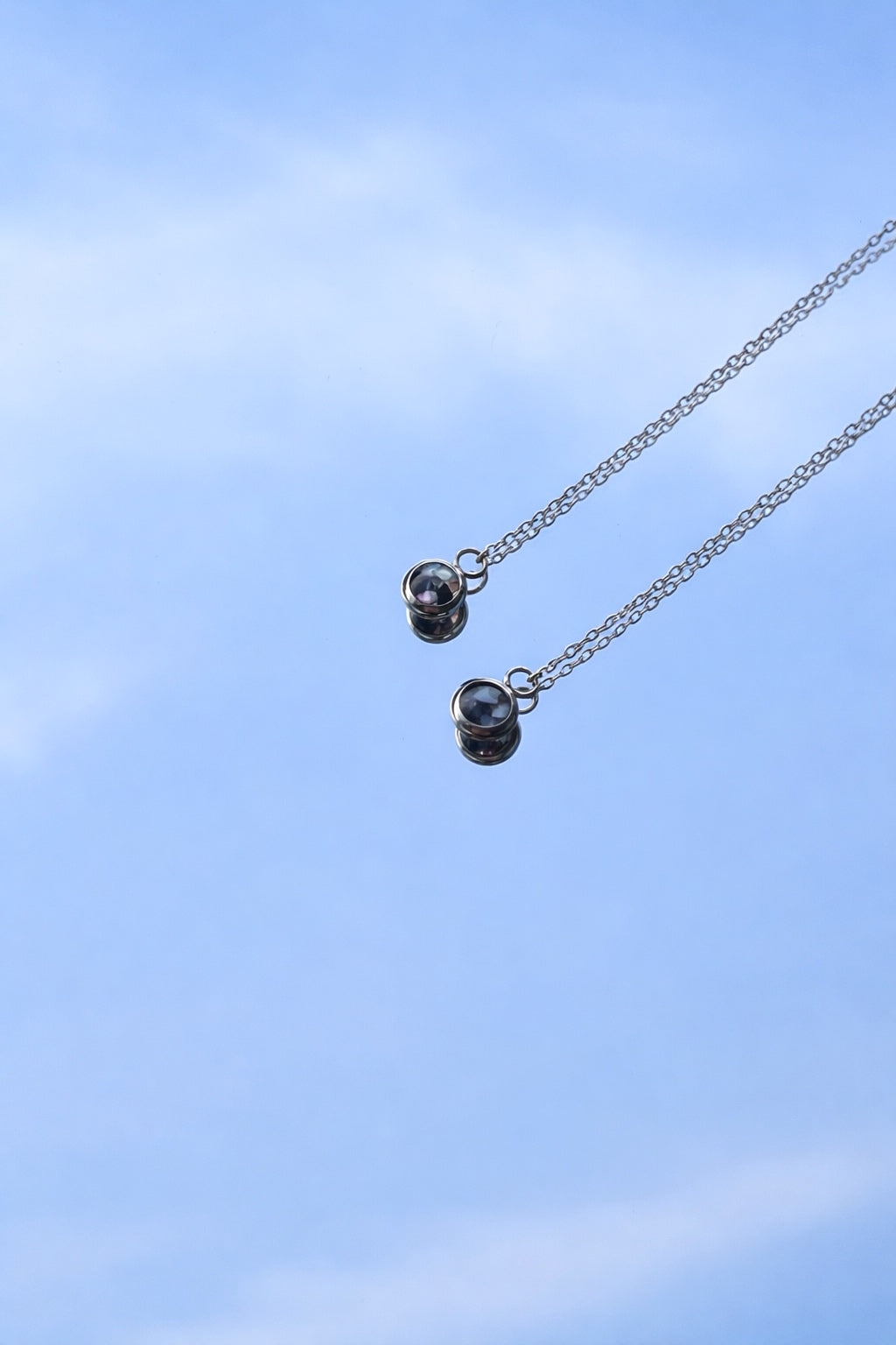 Mother-of-pearl earrings