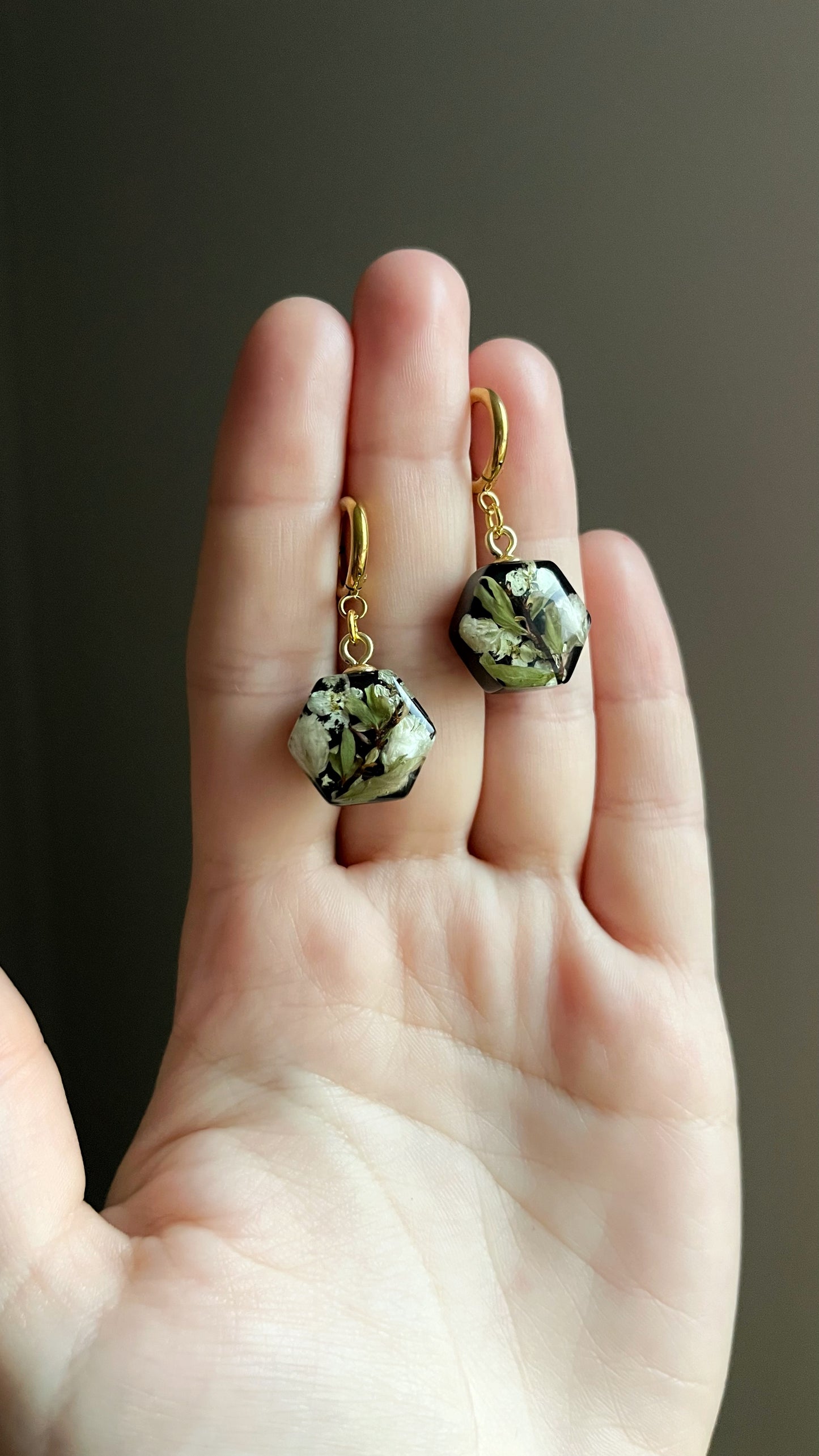 Winter earrings