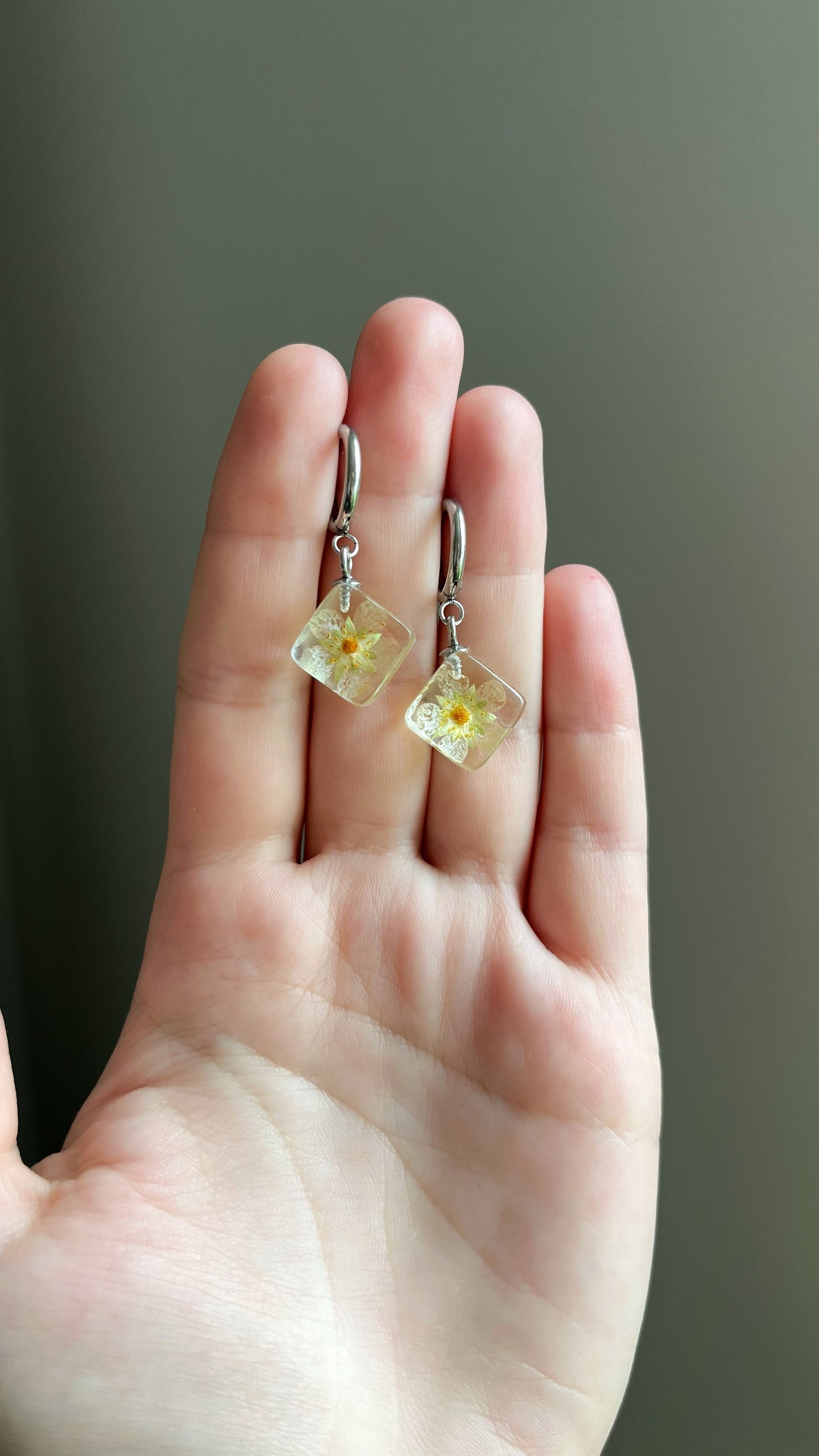 Wild strawberry earrings