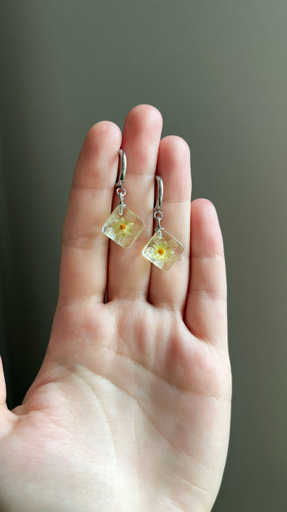 Wild strawberry earrings