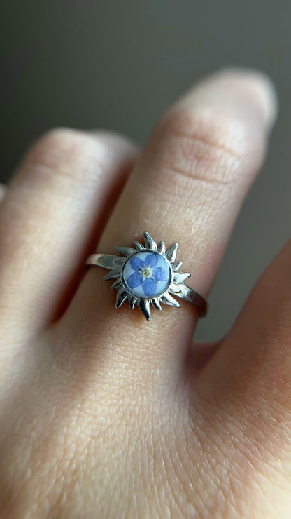 Forget-me-not ring