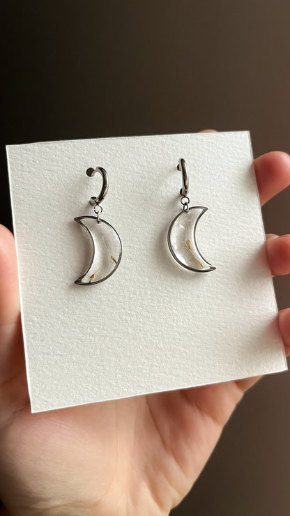 Dandelion earrings