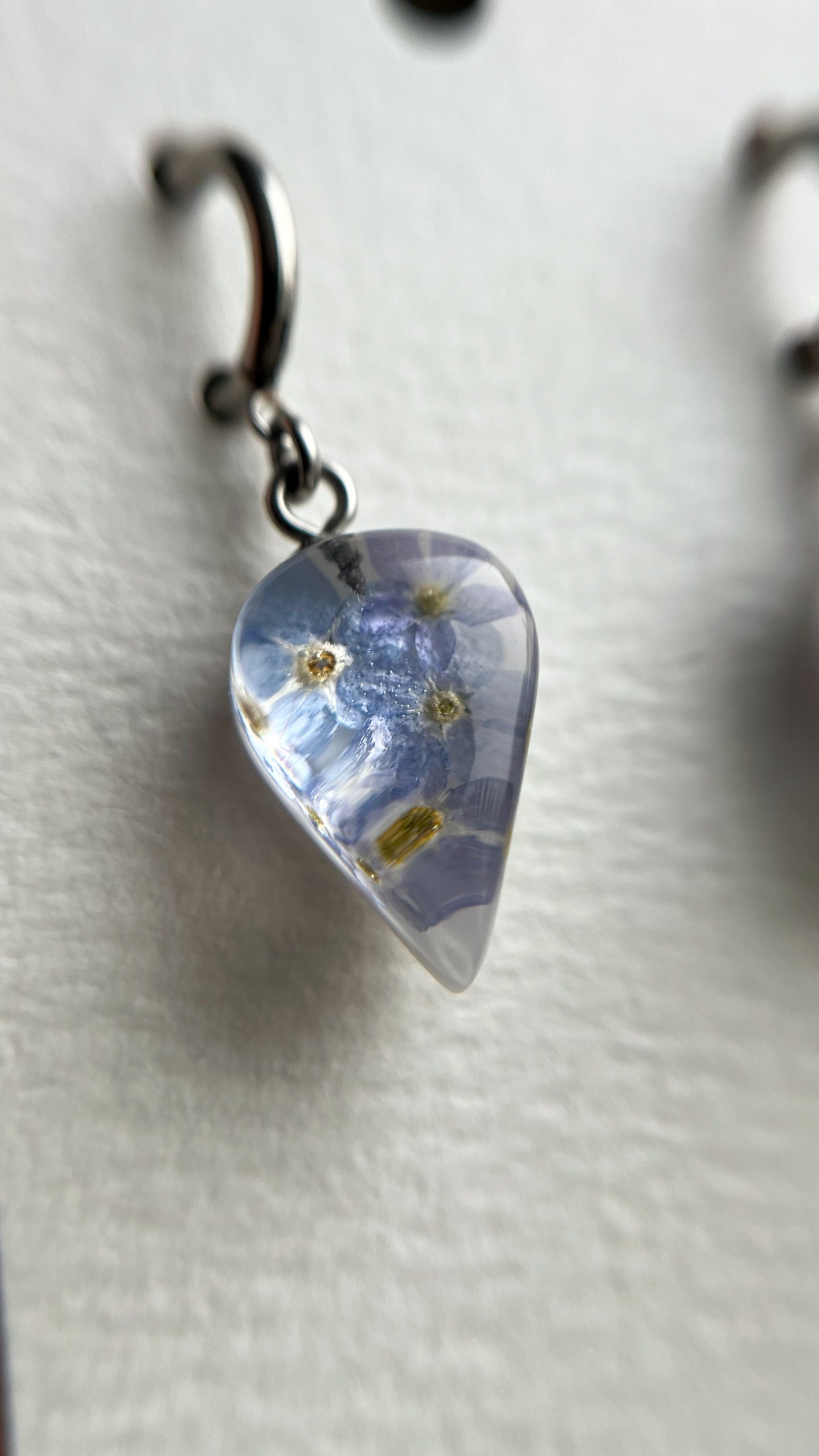 Forget-me-not earrings
