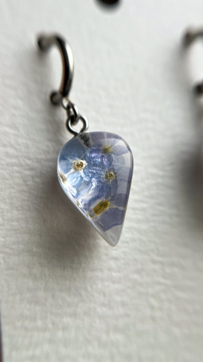 Forget-me-not earrings