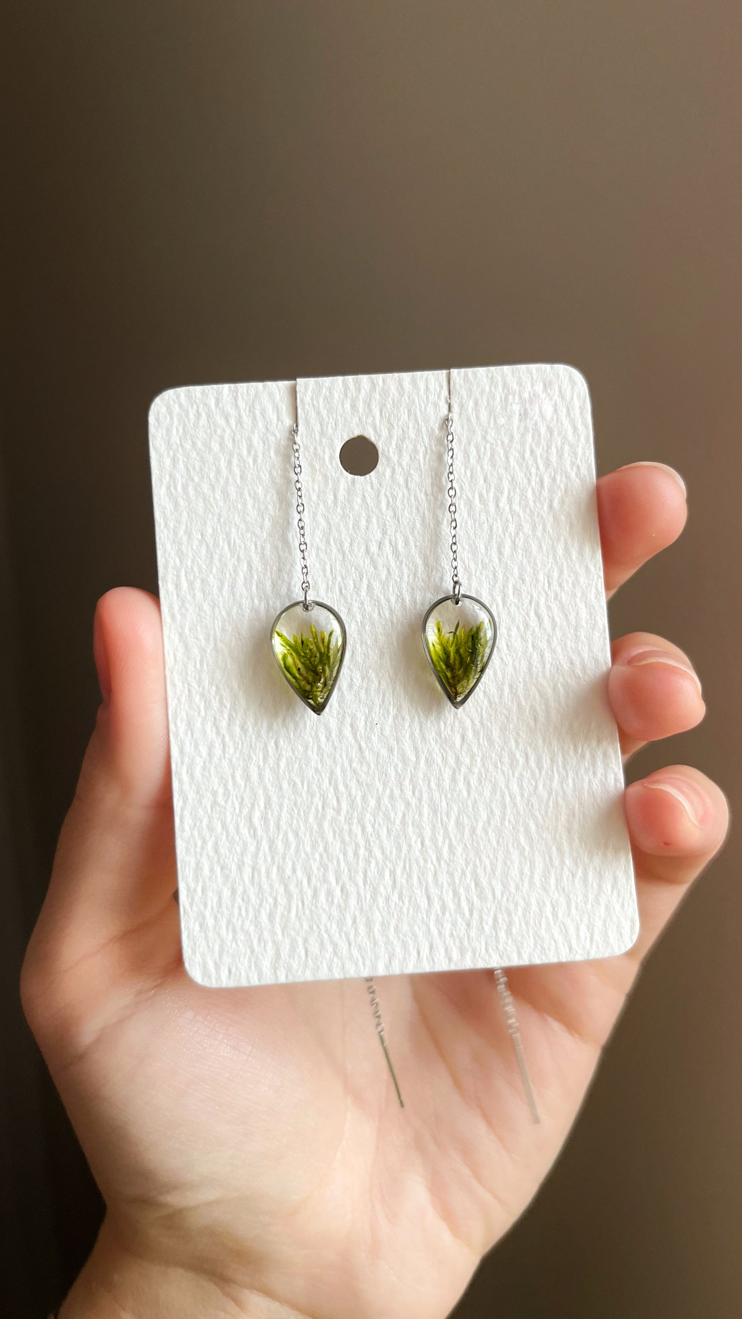 Moss earrings