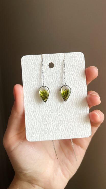Moss earrings