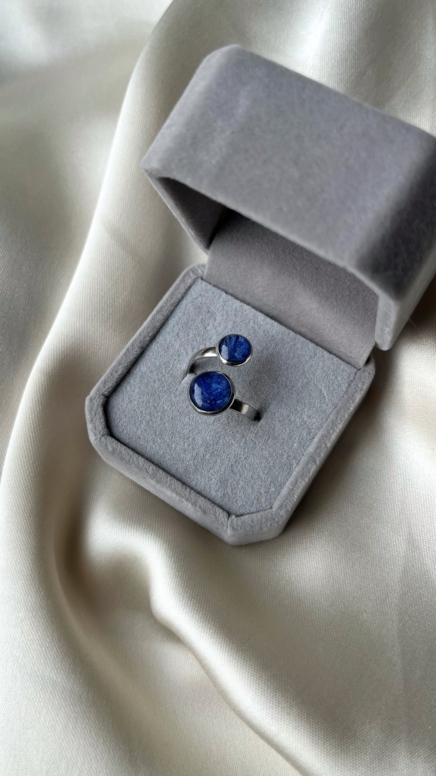 Cornflower rings
